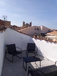 T3 Terrasse vue Cathédrale - Narbona - 6