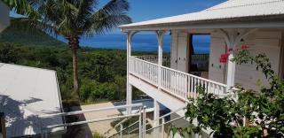 REVE BLEU - Villa classée 4* vue mer - 6 pers - Deshaies - 0