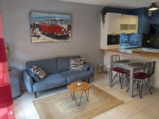 Charmant appartement de 41m2 avec linges de maison et ménage compris, 2 pièces à Lamalou-les-Bains pour 2 personnes - Lamalou-les-Bains - 0