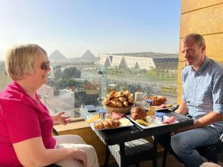 Asia Grand Museum & Pyramids view - Cairo - 7