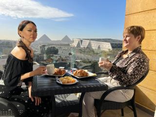 Asia Grand Museum & Pyramids view - Cairo - 9