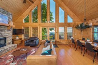 2 Cabins ~ Sleeps 22 ~ 100 Feet Apart ~ Ski in out - 3
