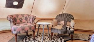 Luxury Bell Tent at Camping La Fortinerie - 2