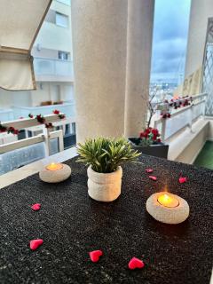 Amour Azur Appartement pour 2 avec jacuzzi et terrasse à 2 minutes de la mer - Vallauris - 1