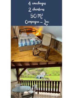 Gite en duplex 4 personnes, Vallée de la Jordanne, Cantal - 8