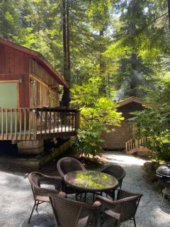 Lofted Studio Cabin in the Redwoods! - Notleys Landing - 2