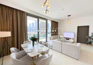 Premium 3BR with Burj Khalifa & Dubai Mall view - Dubai - 8