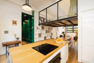 CHEZDAMDAM - le Loft du Stade - 6 chambres - terrasse - arcade - 5