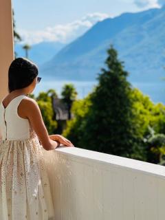 Enchanting View of lake Maggiore Mountains - Brissago - 8