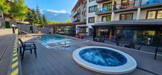Apartmanica Double room apartment 101-12, with AC, big terrace, St Ivan Rilski 4 star SPA Resort, Bansko - 9
