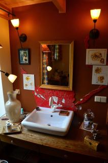 Rotes Kreativ-Ferienhaus - Bad Lausick - 1