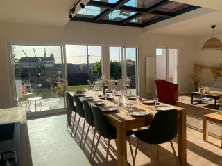 Vue Mer 2 pas des plages 10 pers 4 chambres Villa KER LOT PLAGE - 9