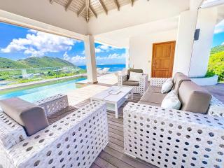 Villa Louna panoramic view private pool 3 Bedrooms - Anse Marcel - 7