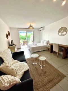 Grand studio de standing avec jardin et terrasse - Bourda - 0