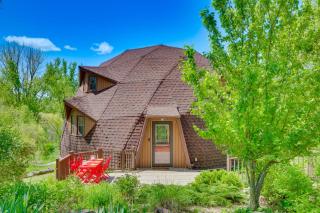 Geodesic Dome House 18 Acres on Baraboo River! - Baraboo - 0