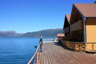 Fjordhytte-16 direkt am Sognefjord in Bjordal, mit mietbaren 9,9 PS bis 60 PS Motorbooten - 8