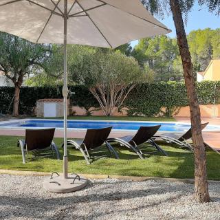 AME447 Chalet con piscina privada 9x5m y jardín vallado - Les tres Cales - 7