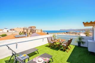 Old Town Loft with Sea View Roof Terrace and Private Parking - Chania - 9