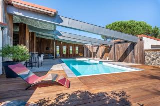Les cèdres bleus - Beautiful house with pool and garden - Brindas - 0