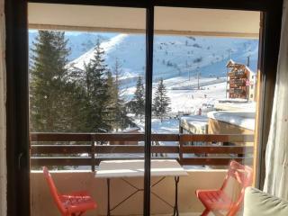 Studio Peyragudes pied des pistes 4/5 pers Les Agudes - 4