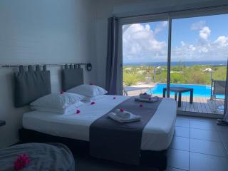 Villa Balisier vue mer piscine privée -V. Ciel&Mer - Saint-François - 9