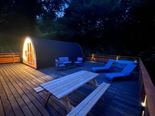 Aux Étangs de Jourgnac - Cabane MégaPod - 6