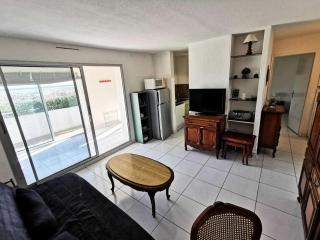 Résidence Les Aigues Marines - Appartement 3 pièces pour 7 personnes avec Wifi face à la mer à Port Leucate en rez de chaussée. réf: 1AM_102 MAE-5854 - Port Leucate - 6