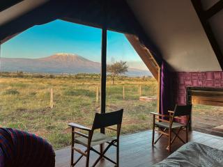 Amboseli Glass Cabin - Kimana - 8