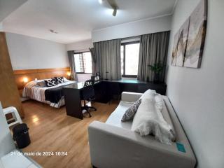 Flat Hotel Moema Av. Rouxinol (Apto 508) - São Paulo - 9