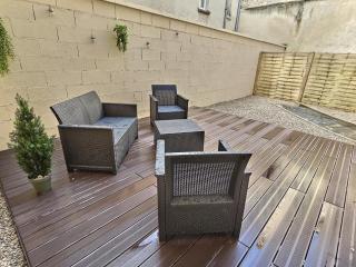 Studio Terrasse, Hypercentre, Neuf, RDC - 7