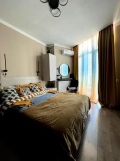 Bat Towers yellow - Batumi - 2