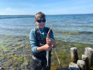 App 8o großer Tag am Meer mit Wasserblick - Dranske - 9