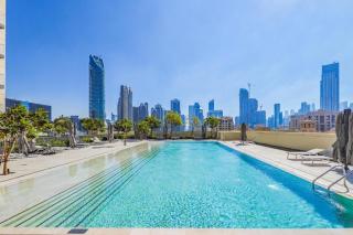 Livbnb - 3BR Deluxe suite w/ Burj Khalifa & Fountain Views - Dubai - 6