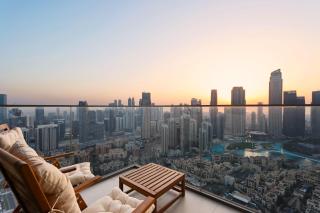 Livbnb - 3BR Deluxe suite w/ Burj Khalifa & Fountain Views - Dubai - 9