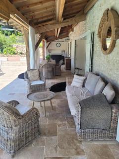Gite 7 personnes piscine privée - Savignac-les-Églises - 1