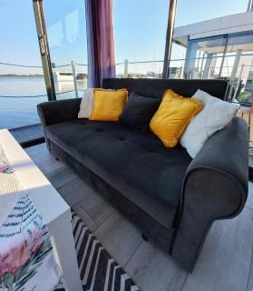 Houseboat - domki na wodzie ARKA 1, rower wodny, Wifi - Mielno - 9