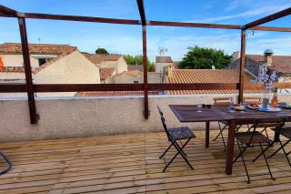 La Terrasse sur les toits du centre ville à 300m de la plage - Le Grau-du-Roi - 0