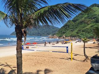 Duplex pé na areia, praia do Tombo - Guarujá/SP. - Guarujá - 7