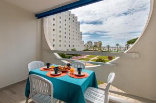 Spacieux studio cabine-Parking gratuit-Clim-Proche centre & Mer-Vue Port LGM - La Grande-Motte - 7