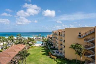Beachfront- Eagle Beach- Top View 1BR condo - P514 - Palm-Eagle Beach - 0