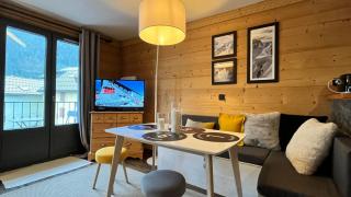 Le 41 du Lyret - Appartement type studio pour deux avec vue sur les Aiguilles dans Chamonix Centre - 0