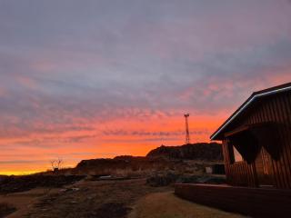 Unique Wooden Brown House - 9