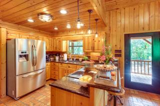 Riverfront Cabin with Outdoor Oasis in Seminary! - 3