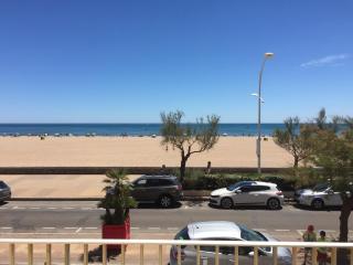 Front de mer 100m2 Vue magnifique, balcon, jardin, garage - Valras-Plage - 0