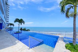 Apartamento moderno, frente la playa a 4 min del Centro Histórico - Cartagena - 0