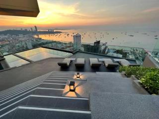 Super Luxury Infinity Pool Seaview Apartment - Pattaya - 5