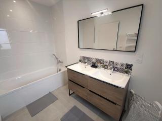 Maison 8 pers, proche plage et commerces, jardin, barbecue, équipements bébé, linge inclus - FR-1-639-122 - Arzon - 2