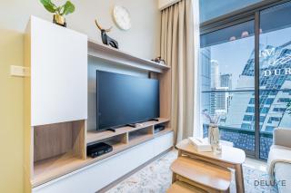 Calm 1BR in Vera Tower, Business Bay by Deluxe Holiday Homes - Dubai - 2