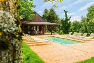 Villa piscine jacuzzi étang ,la casa del cookie 2 - Brognon - 0