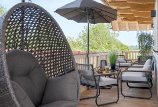 FENJOY: Großes Ferienapartment im Neubau / Balkon / BBQ - Bernau am Chiemsee - 8